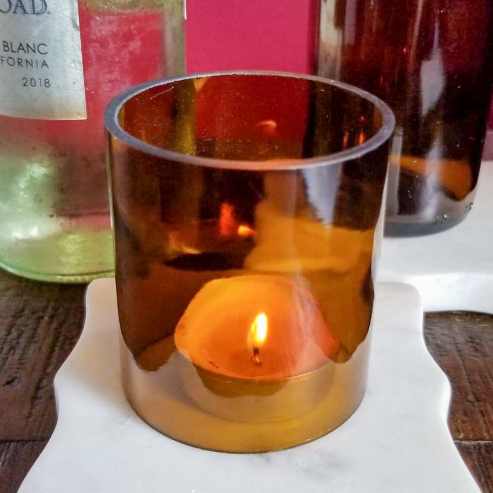 3 Handmade Tealight Candle Covers
